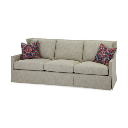 Massoud Furniture Greer 93 Flared Arm Sofa