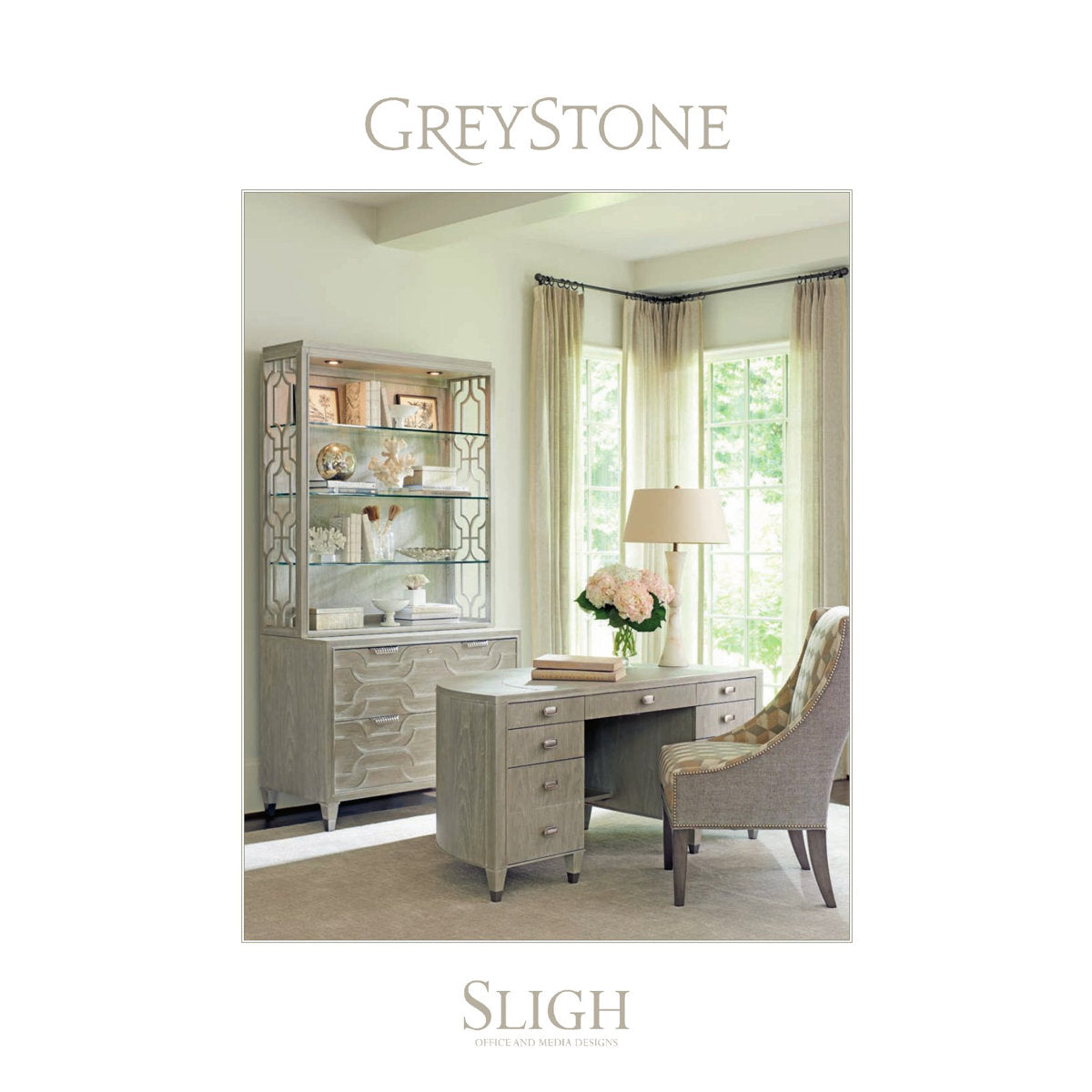 Sligh Greystone Dining Hutch