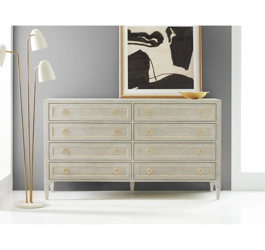 Gustavian 8 - Drawer Dresser