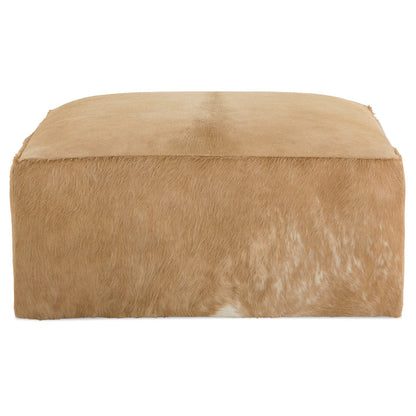 Hair On Hide Miles Ottoman