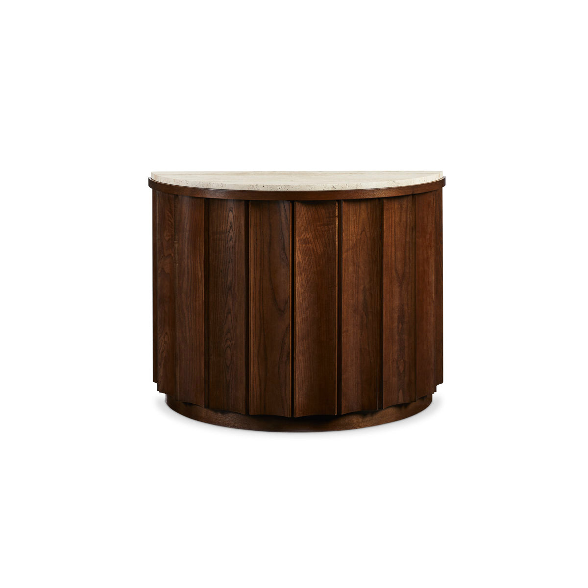 Half Circle Accent Cabinet