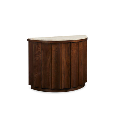 Half Circle Accent Cabinet