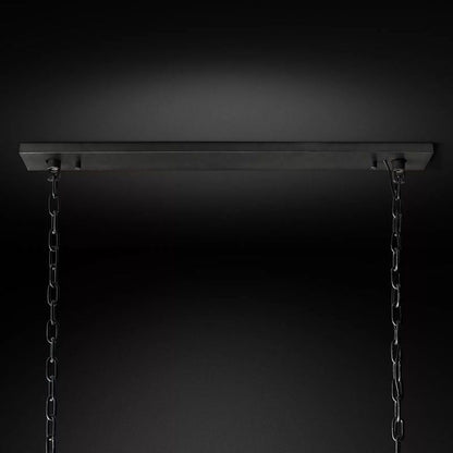 Harlow Crystal Rectangular Chandelier 54"