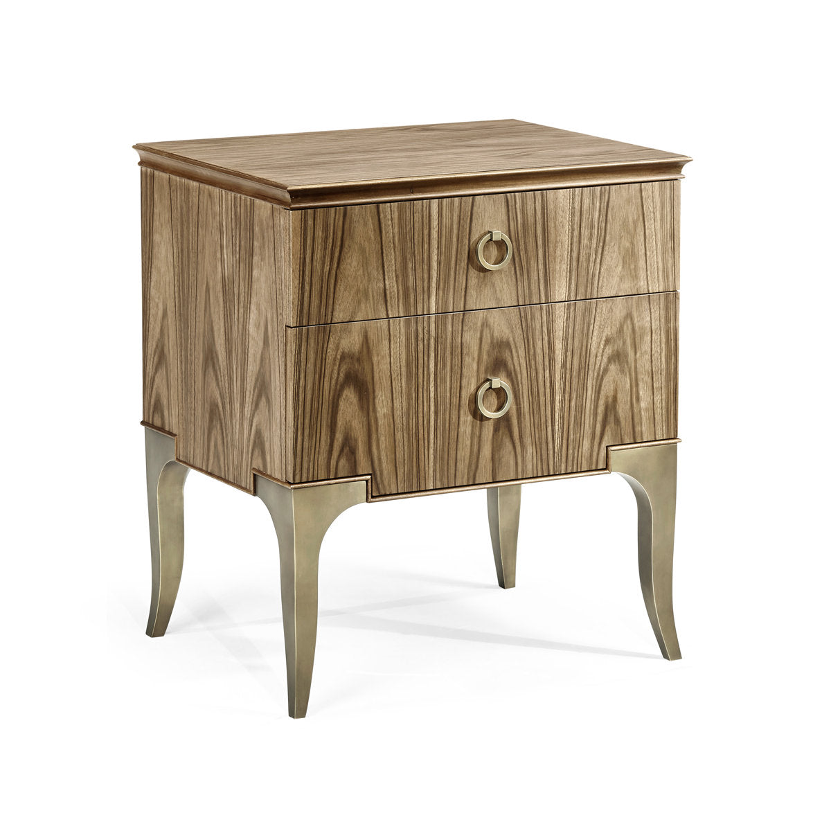 Hamilton 2 - Drawer Solid Wood Nightstand