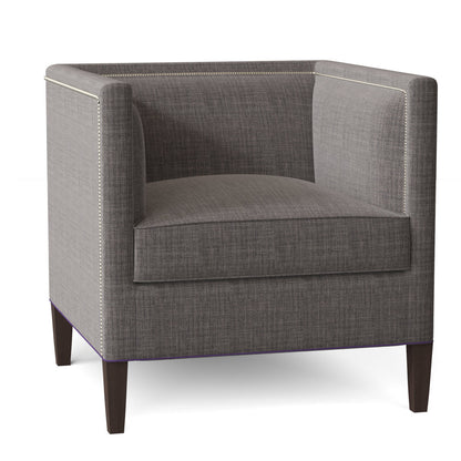 Hamilton Armchair Chair with Ottoman