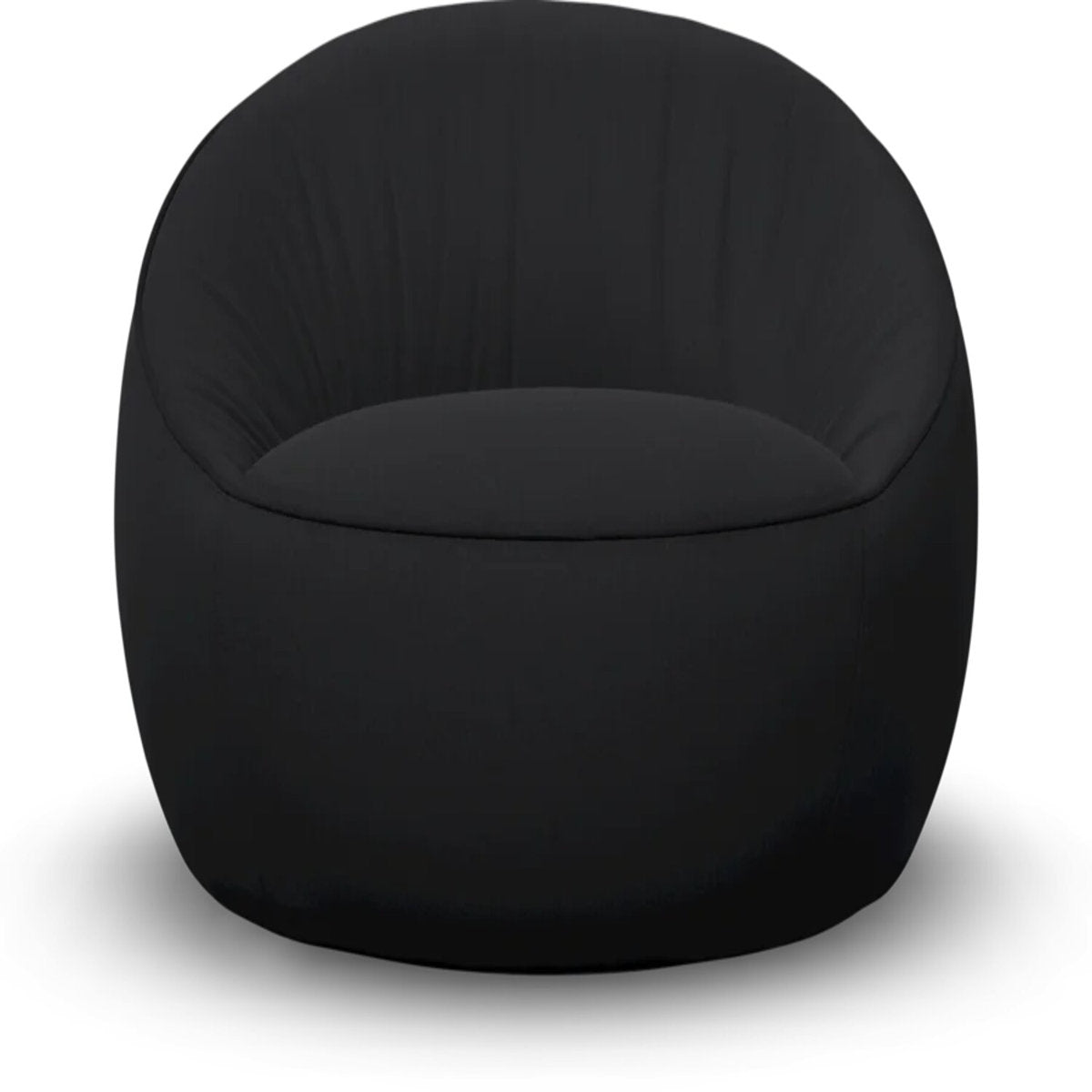 Hana Barrel Chair Chair with Ottoman