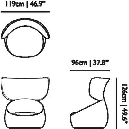 Hana Swivel Wingback Chair