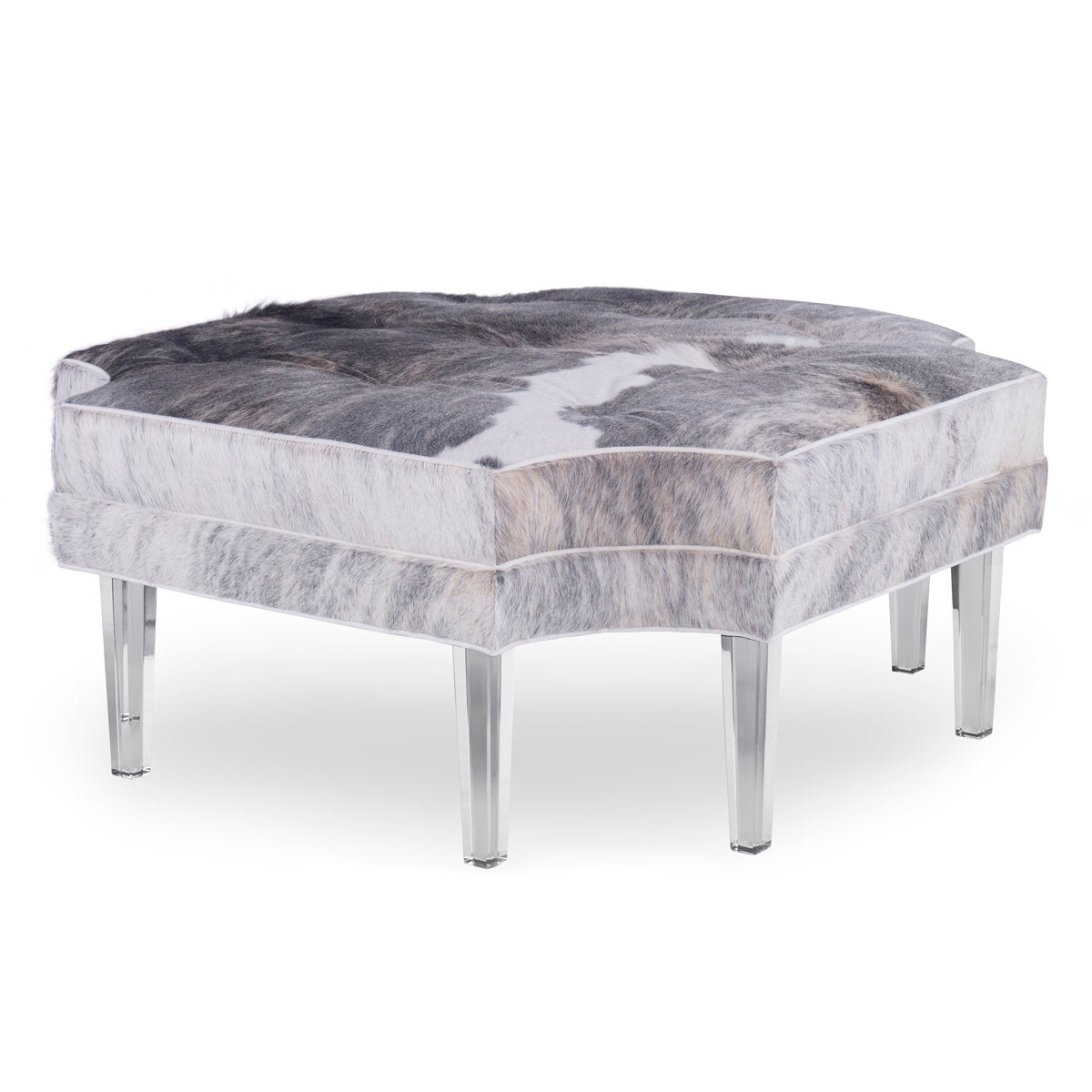 Ambella Harlow 44 Tufted Cocktail Ottoman