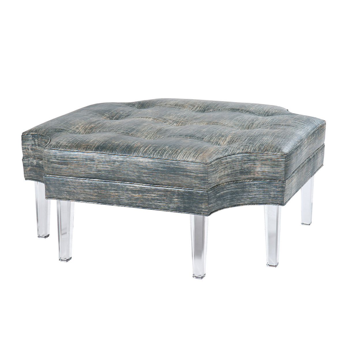 Ambella Harlow 44 Tufted Cocktail Ottoman