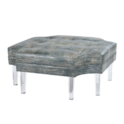 Ambella Harlow 44 Tufted Cocktail Ottoman