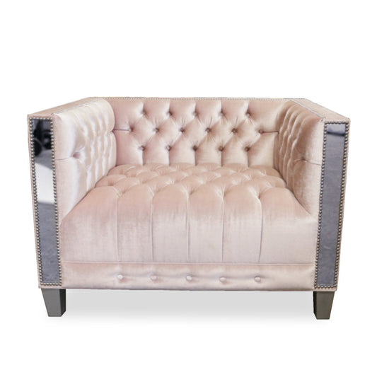 Hayward Club Chair Chair with Ottoman
