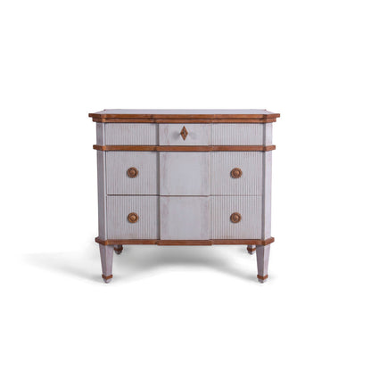 Hendric 3 - Drawer Solid Wood Nightstand