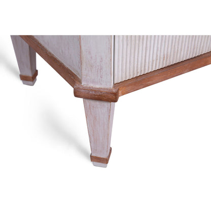 Hendric 3 - Drawer Solid Wood Nightstand