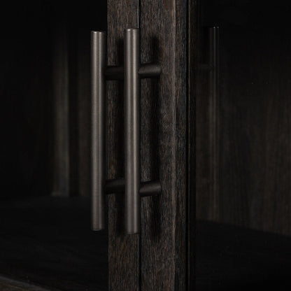 Hepburn Wide Cabinet-Dark Anthracite Oak