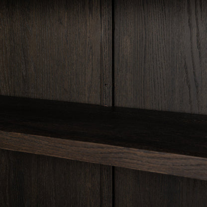 Hepburn Wide Cabinet-Dark Anthracite Oak