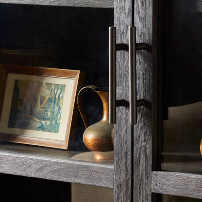 Hepburn Wide Cabinet-Dark Anthracite Oak
