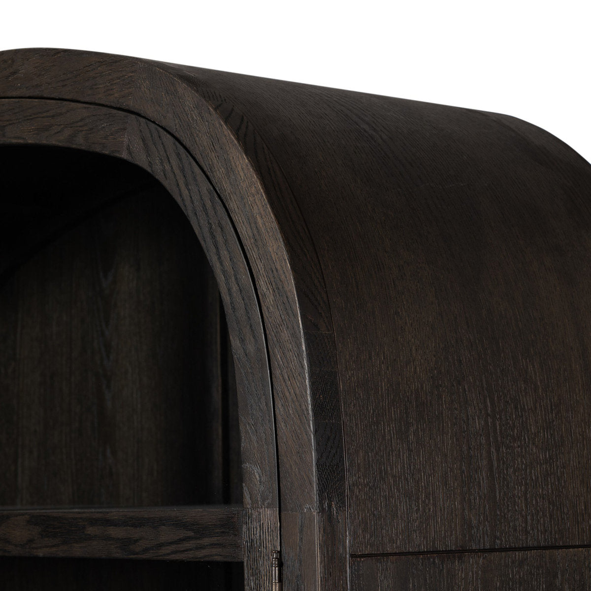 Hepburn Wide Cabinet-Dark Anthracite Oak