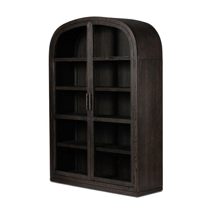 Hepburn Wide Cabinet-Dark Anthracite Oak