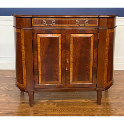 Hepplewhite Console Door Cabinet
