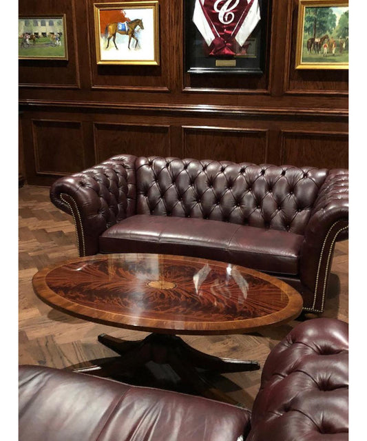 Hepplewhite Oval Cocktail Table