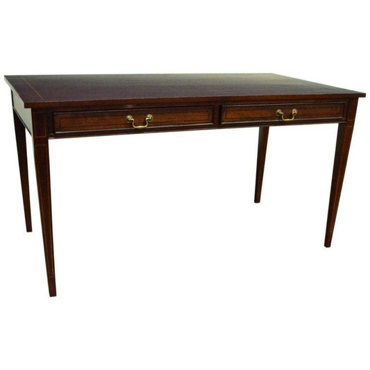 Leighton Hall Furniture Hepplewhite Manufactured Wood And Solid Wood Desk