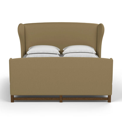 Herbert Upholstered Wingback Bed