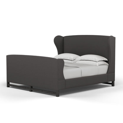 Herbert Upholstered Wingback Bed