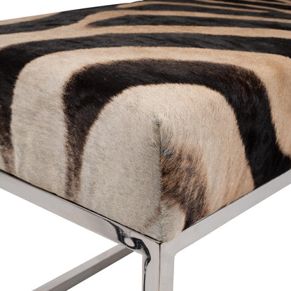Hide Bench w/ Stainless Steel Legs