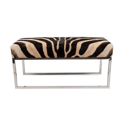 Hide Bench w/ Stainless Steel Legs