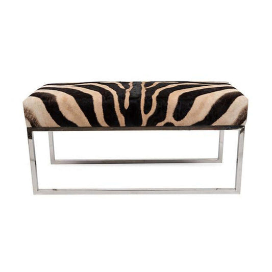 Hide Bench w/ Stainless Steel Legs