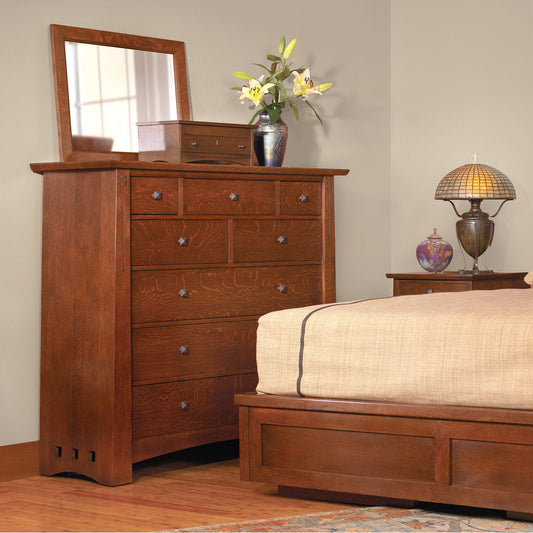 Highlands 8 - Drawer Solid Wood Dresser