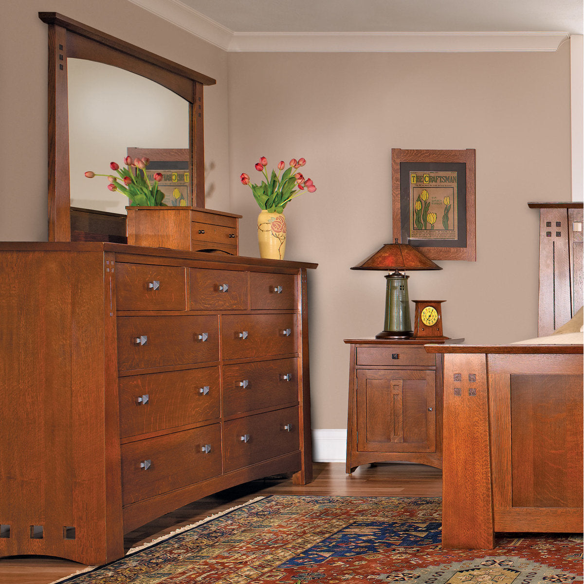 Highlands 9 - Drawer Solid Wood Dresser