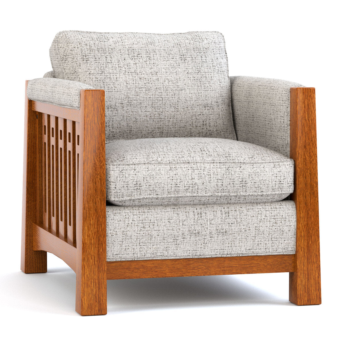 Highlands Armchair Chair with Ottoman