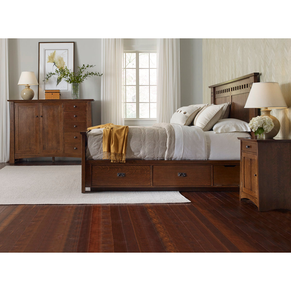 Highlands Bed, Low Footboard