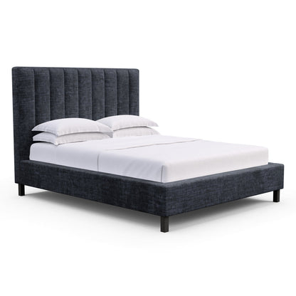 Tandem Arbor Highline Vertical Channel Panel Upholstered Bed