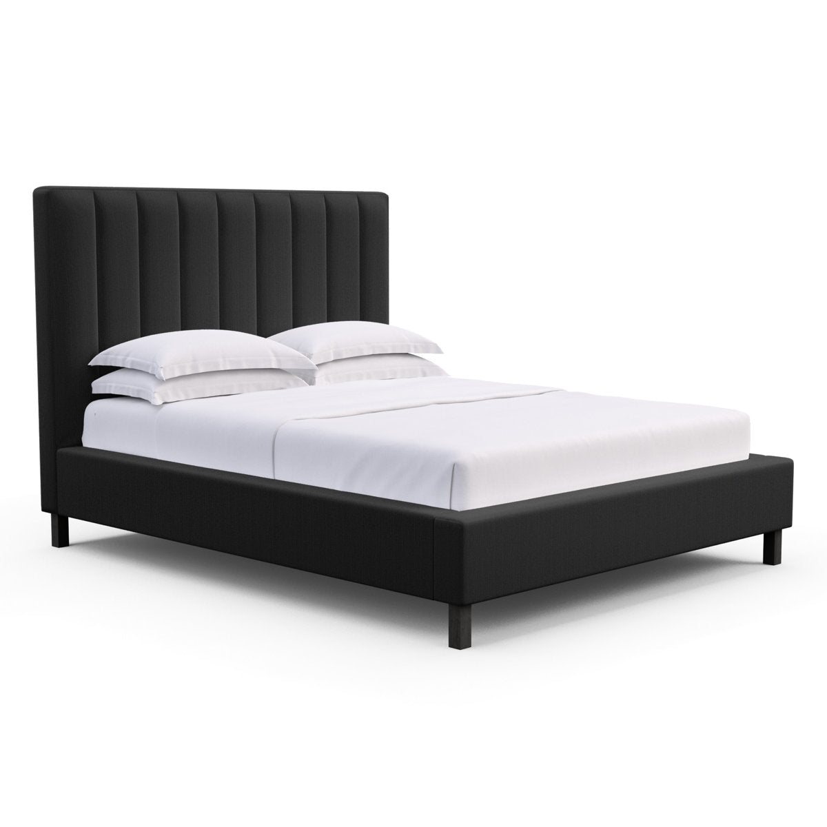 Tandem Arbor Highline Vertical Channel Panel Upholstered Bed