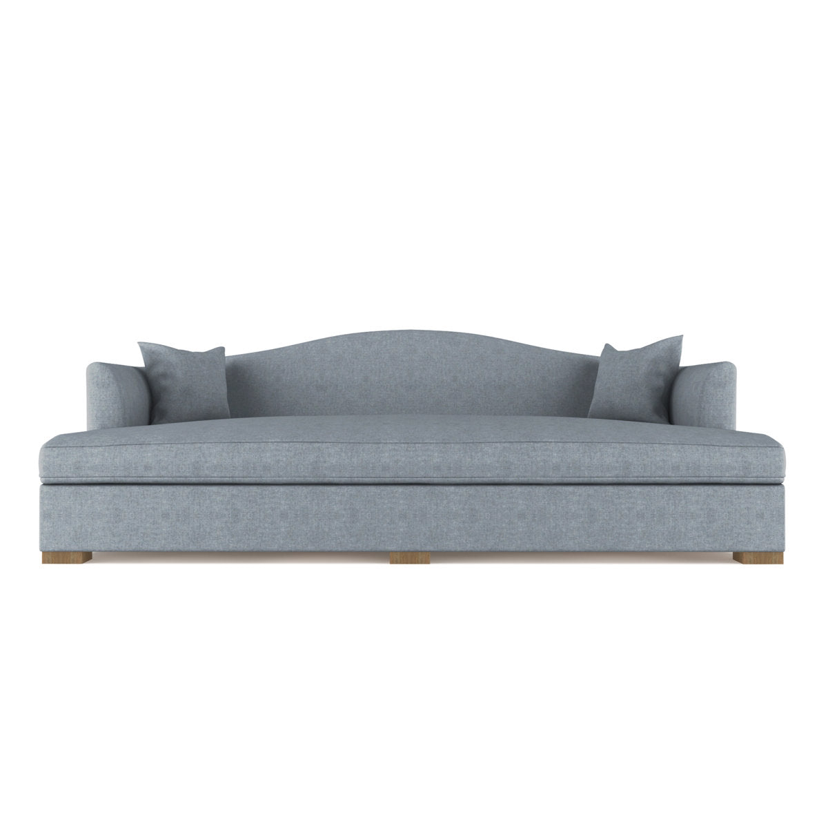Horatio Camelback Taper Curved-Arm Daybed