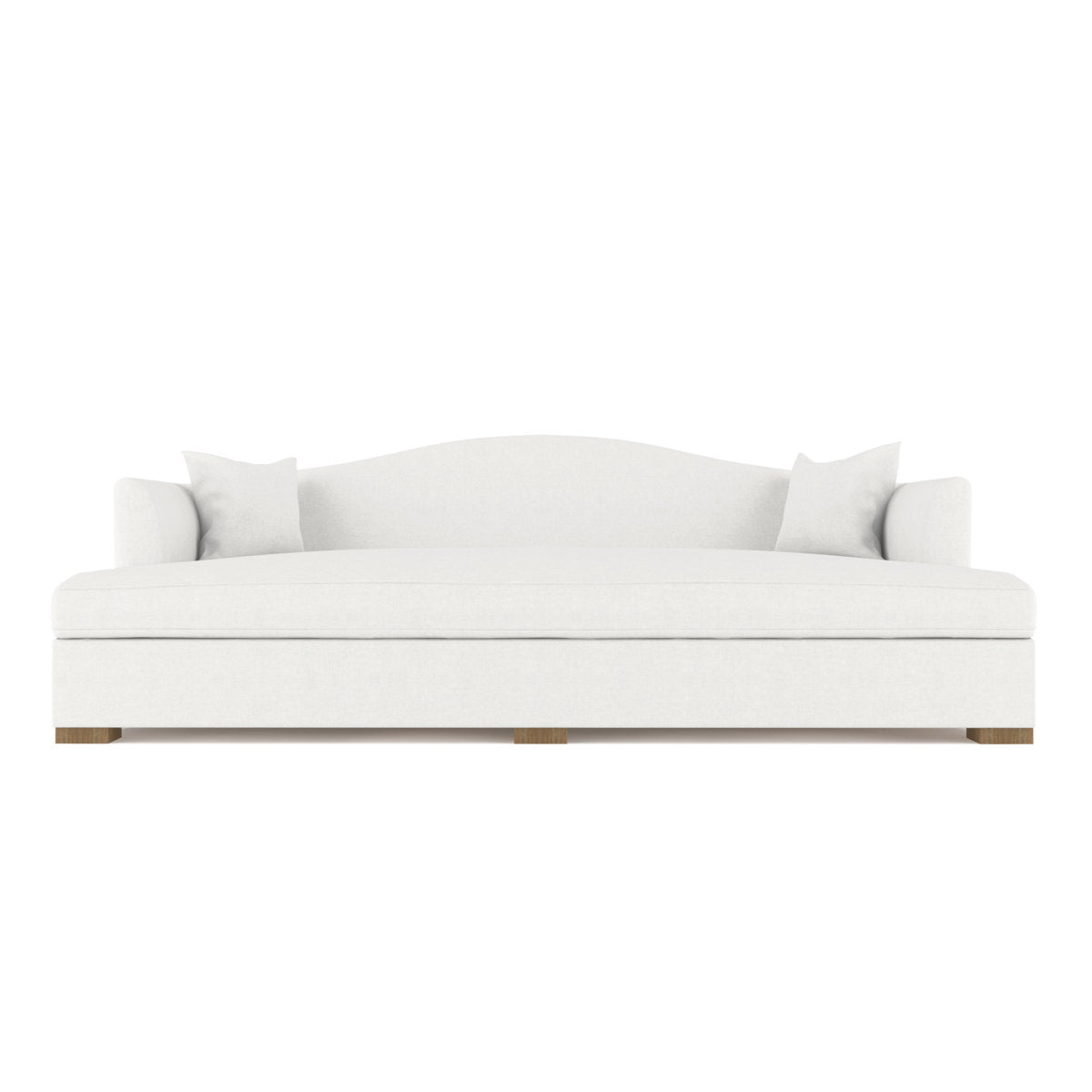 Horatio Camelback Taper Curved-Arm Daybed