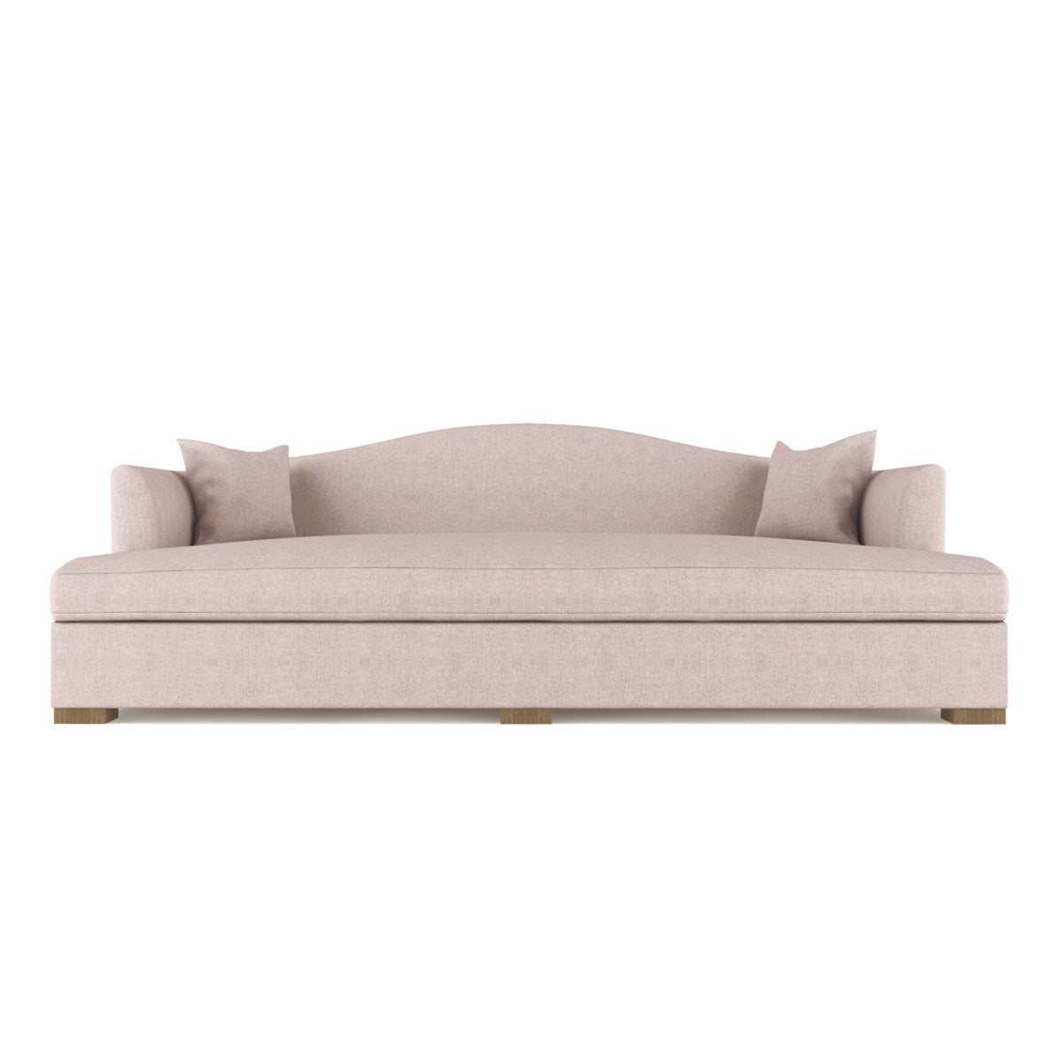Horatio Camelback Taper Curved-Arm Daybed
