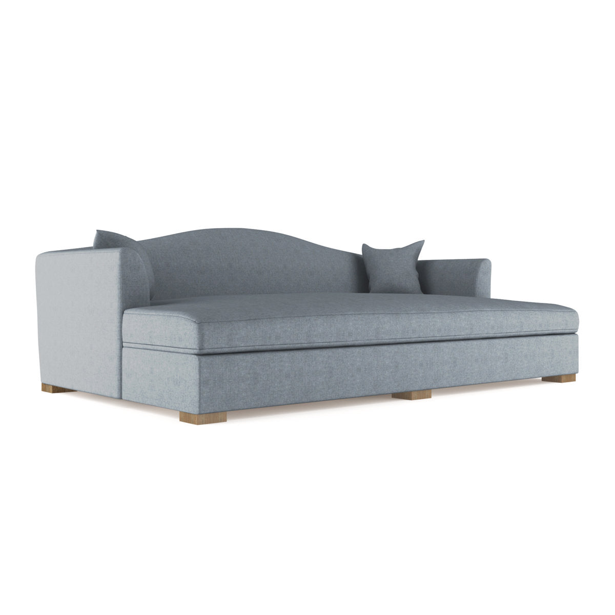 Horatio Camelback Taper Curved-Arm Daybed
