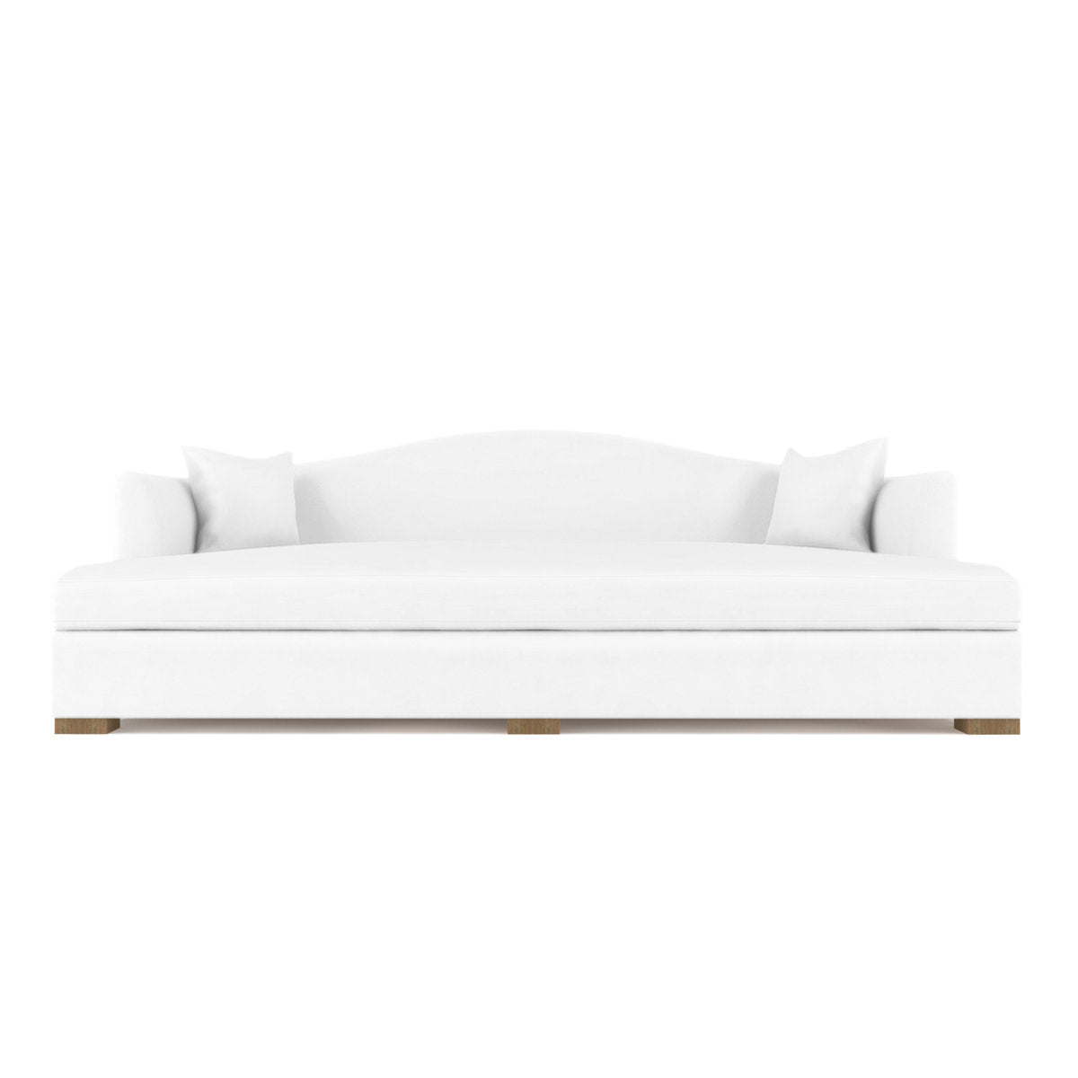 Horatio Camelback Taper Curved-Arm Daybed