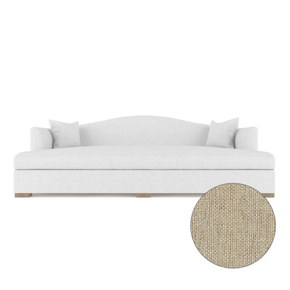 Horatio Camelback Taper Curved-Arm Daybed