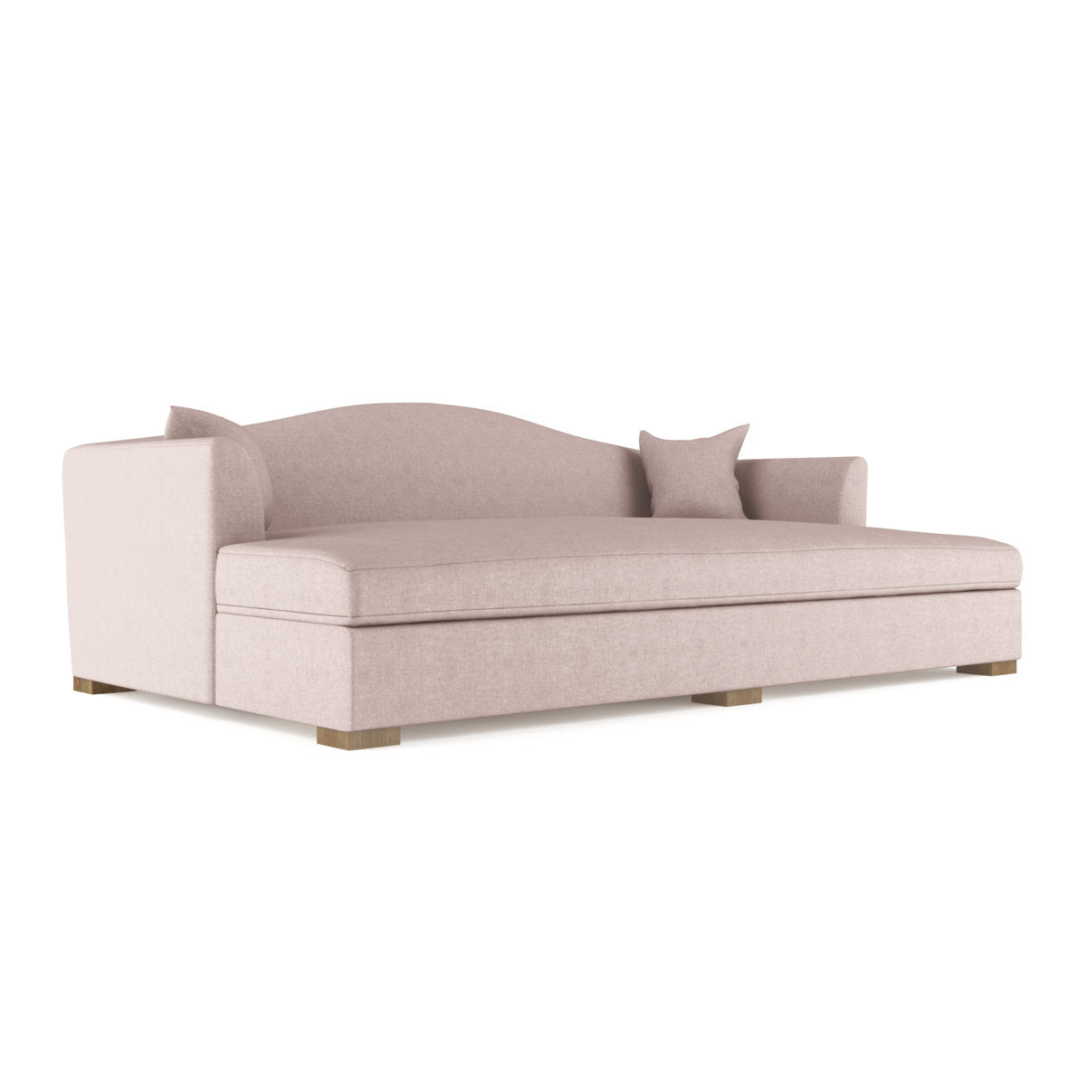 Horatio Camelback Taper Curved-Arm Daybed