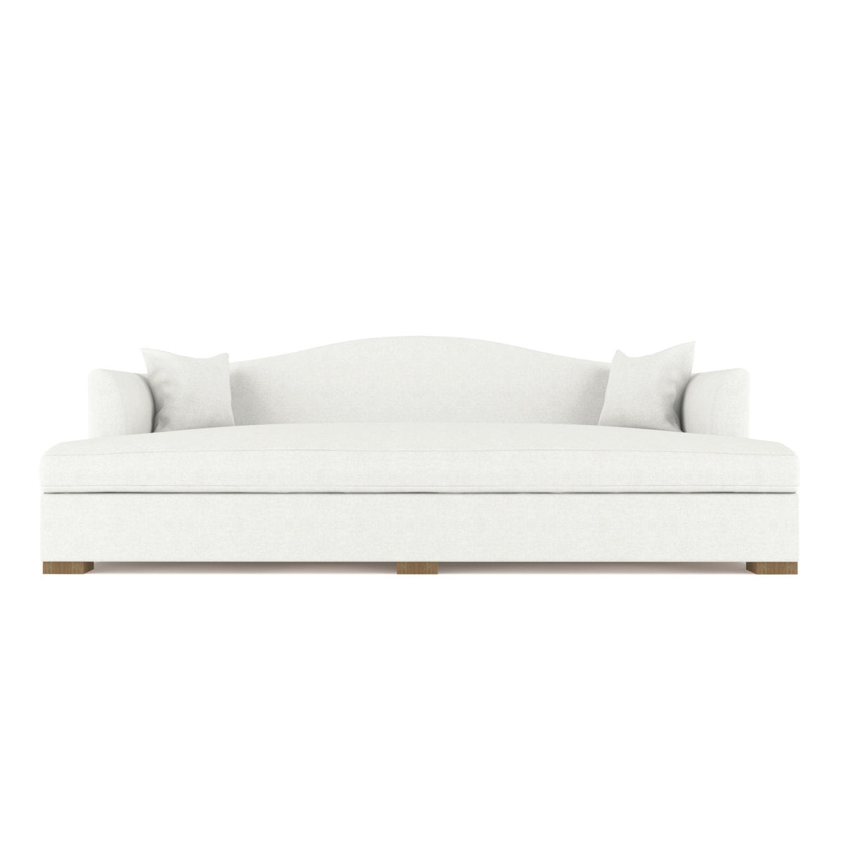 Horatio Camelback Taper Curved-Arm Daybed