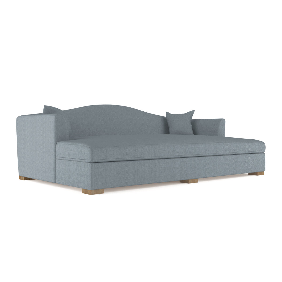 Horatio Camelback Taper Curved-Arm Daybed