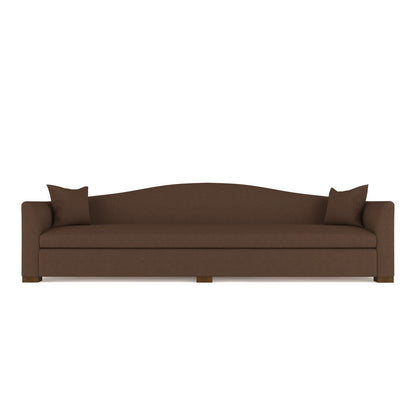Horatio Camelback Taper Curved-Arm Extra Long Sofa