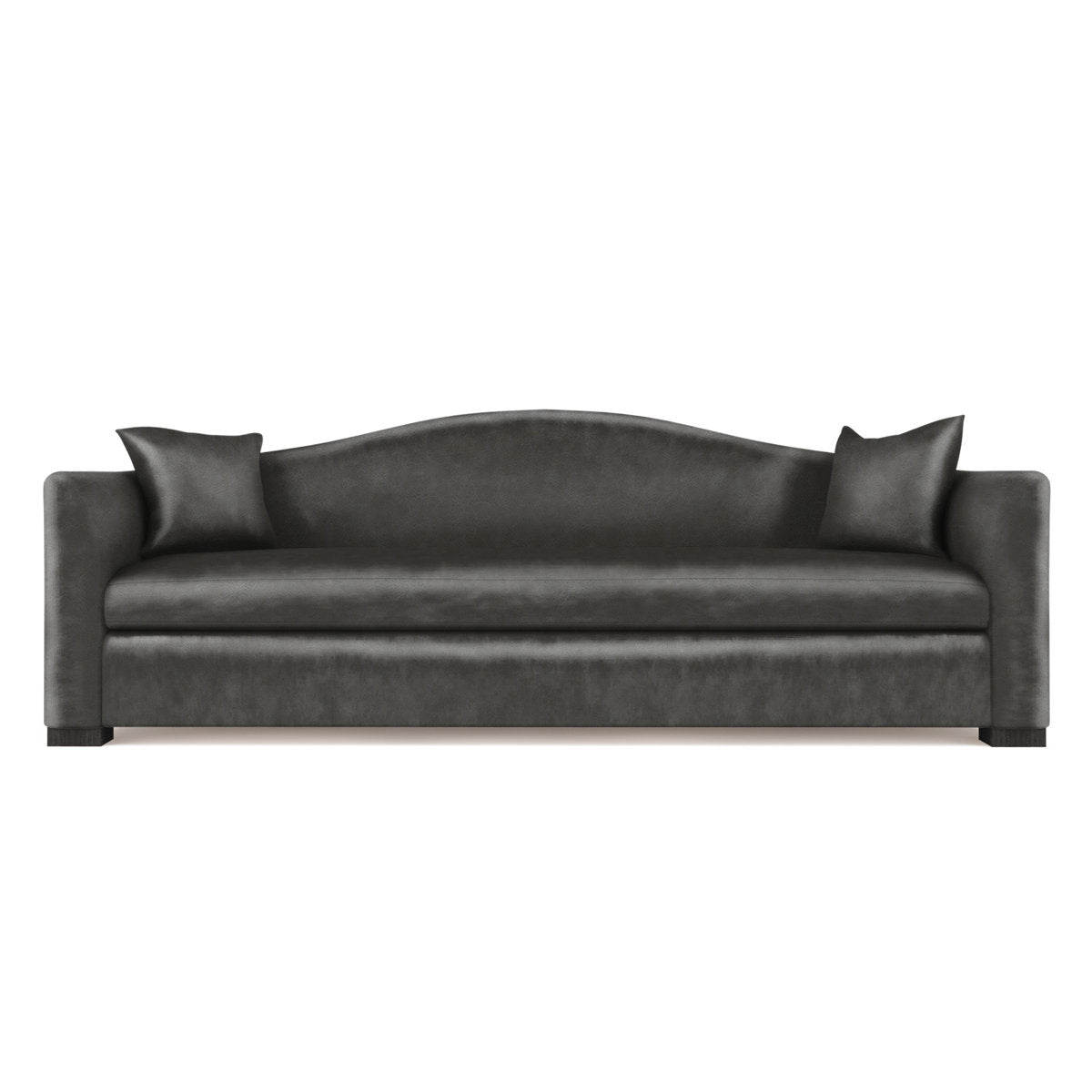 Horatio Camelback Taper Curved-Arm Sofa