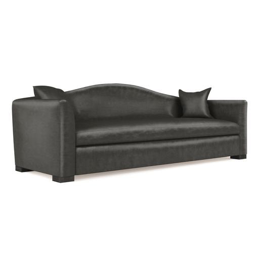 Horatio Camelback Taper Curved-Arm Sofa