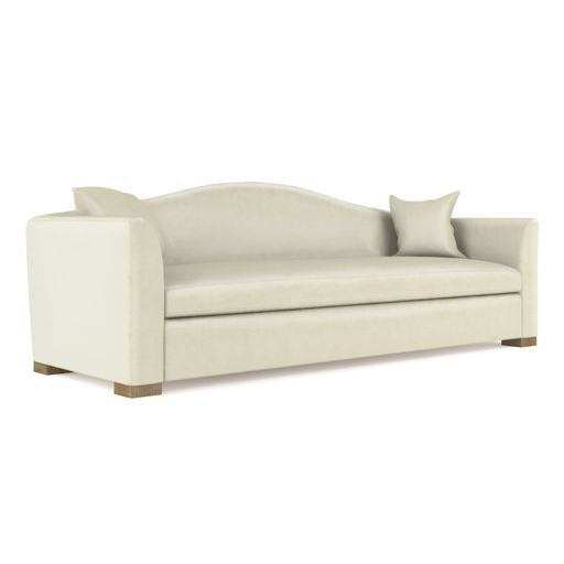 Horatio Camelback Taper Curved-Arm Sofa