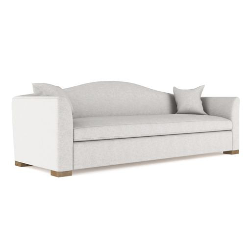 Horatio Camelback Taper Curved-Arm Sofa